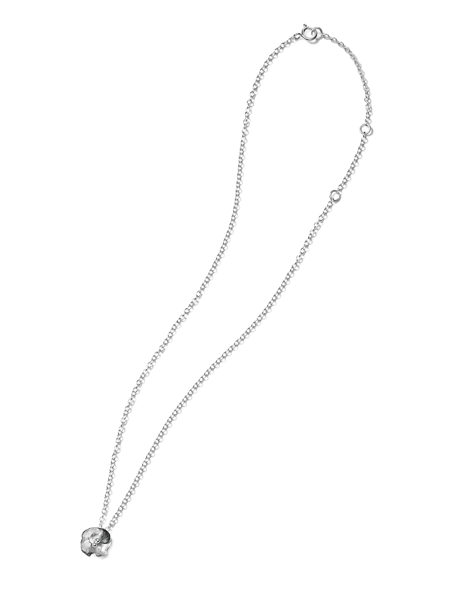 Kalevala - Summer Night Rose pendant - anhänger - silver - 1