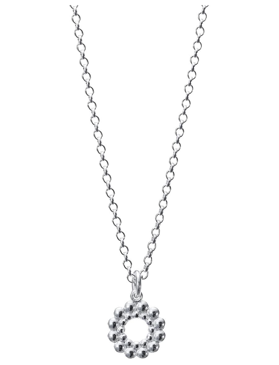 Kalevala - Circle of Light Miniature Pendant - halsband med hänge - silver - 1