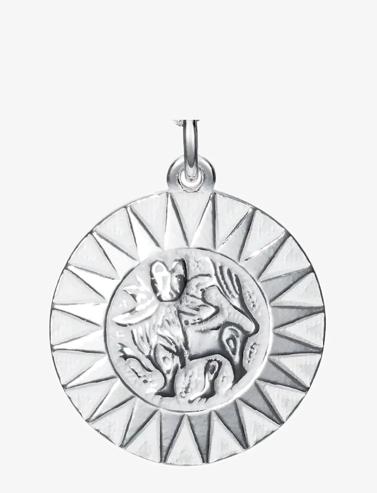 Kalevala - Amulet Pendant Sun Lion - kedjehalsband - silver - 1