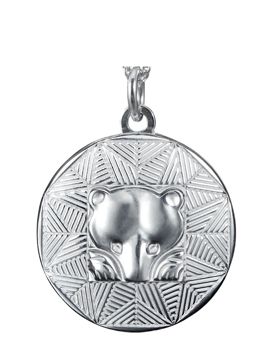 Kalevala - Amulet Pendant Kalevala Bear - silver - 1
