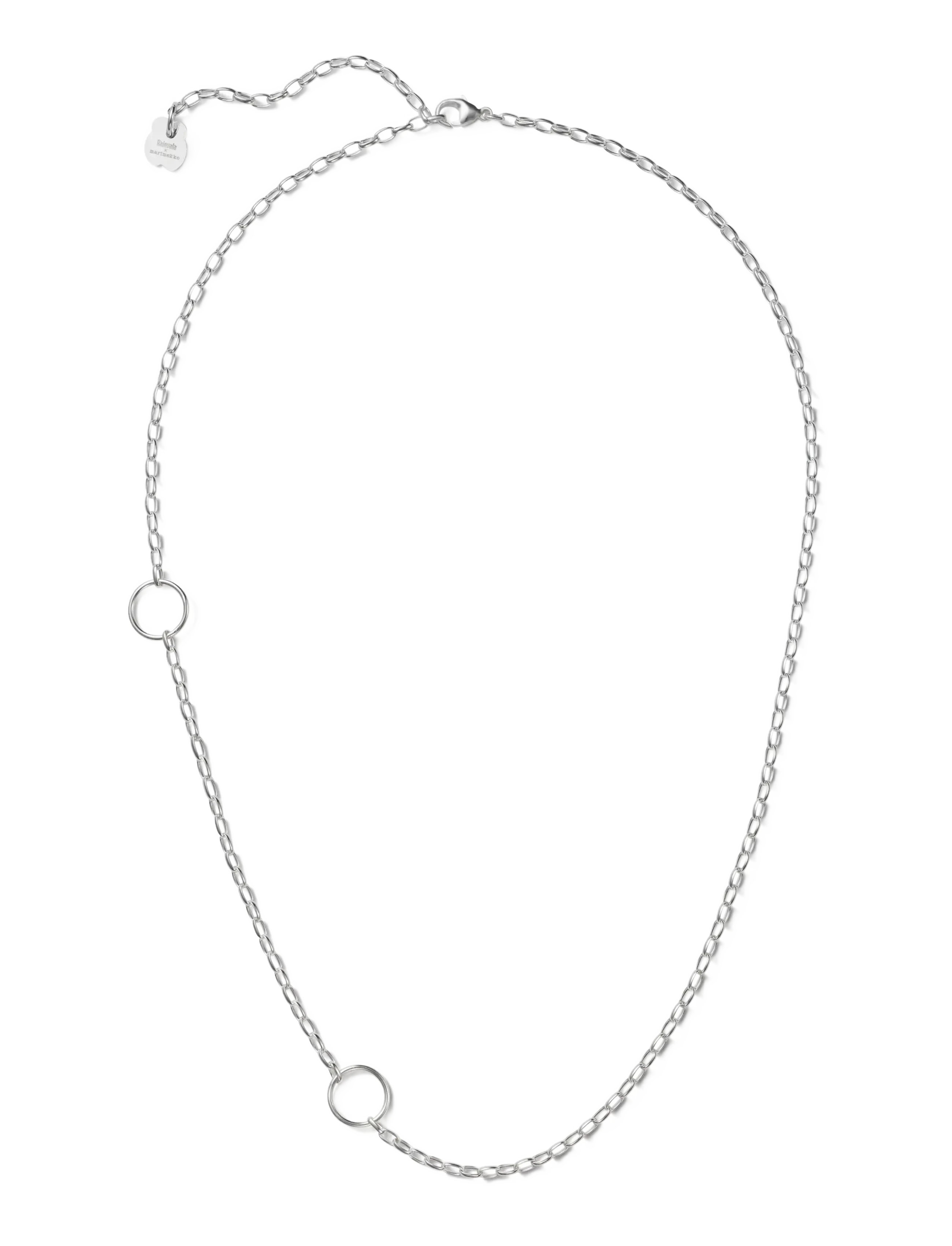KALEVALA KalevalaxMarimekko Garden Anhänger Kette Silber - One Sizex60 - Damen