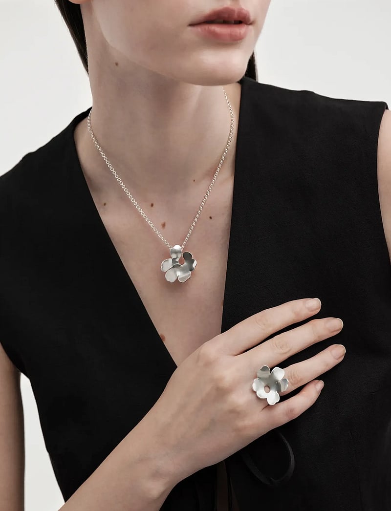 Kalevala - Unikko Ring - ringe - silver - 3