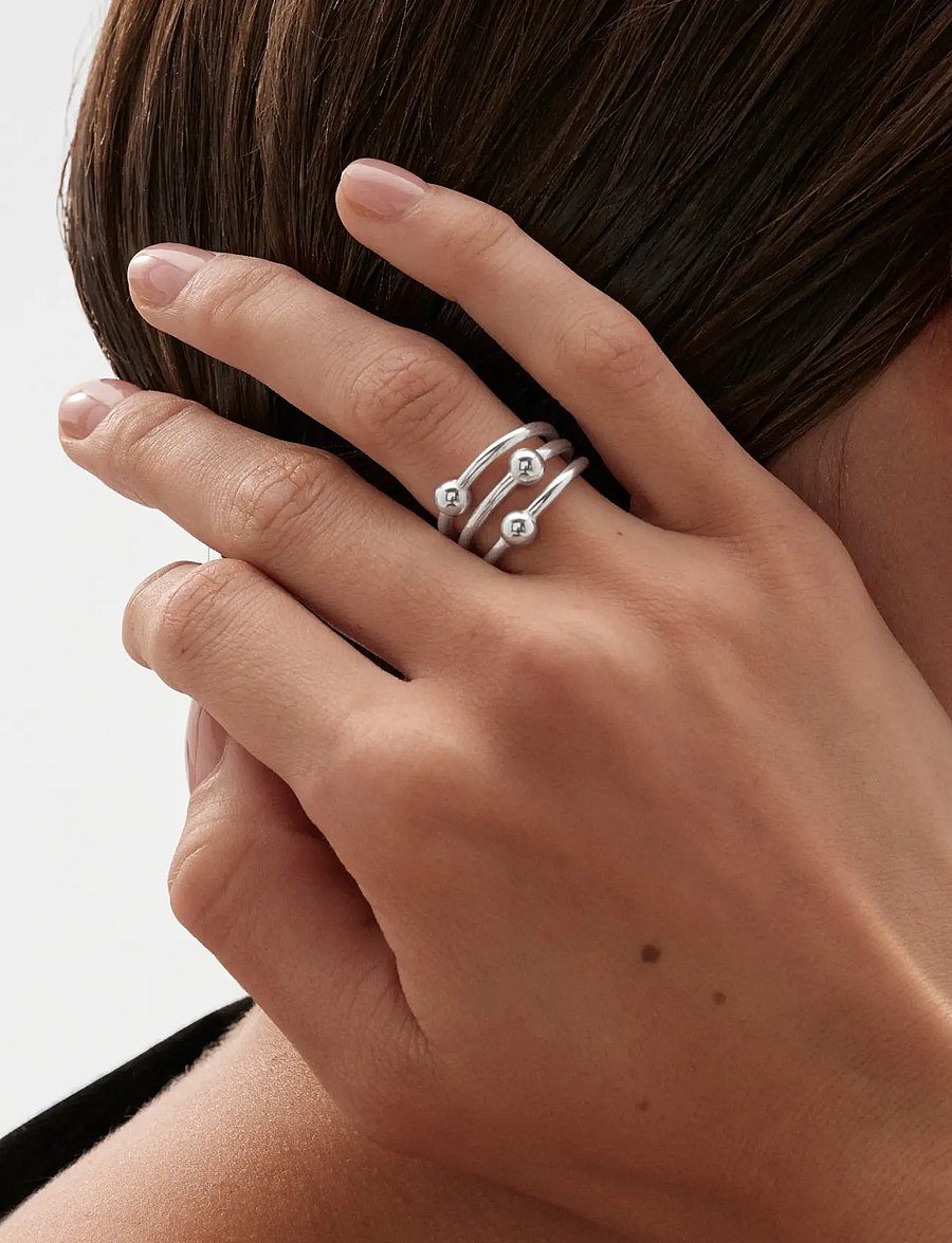 Kalevala - Kehät ring - ringe - silver - 0