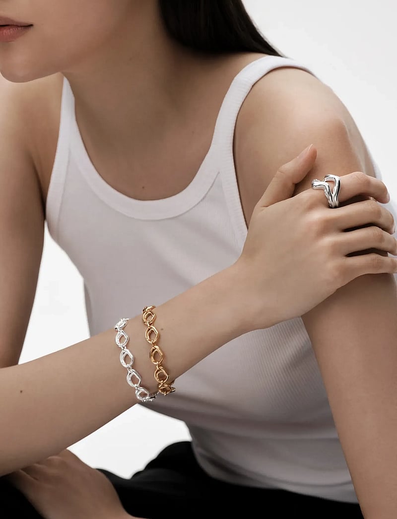 Kalevala - Männyt Bracelet chain - kædearmbånd - silver - 2