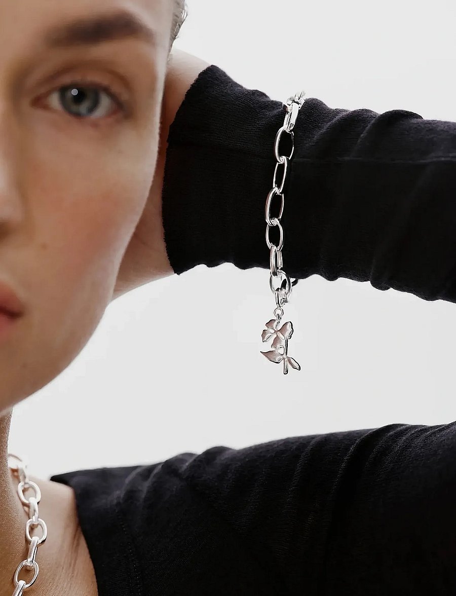 Kalevala - Kalevala x Marimekko Garden Bracelet - kettenarmbänder - silver - 2