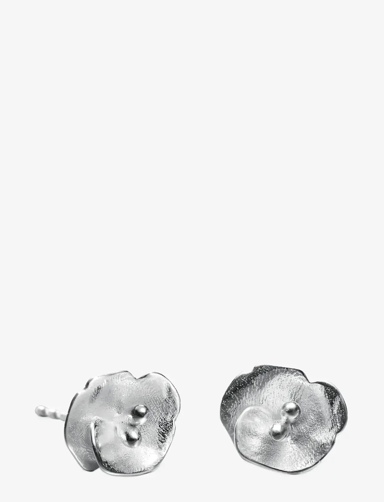 Kalevala - Summer Night Rose miniature earrings - Ørestikker - silver - 0