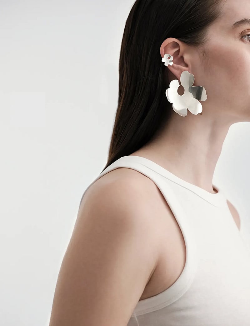 Kalevala - Unikko ear cuff - ear cuffs - silver - 2