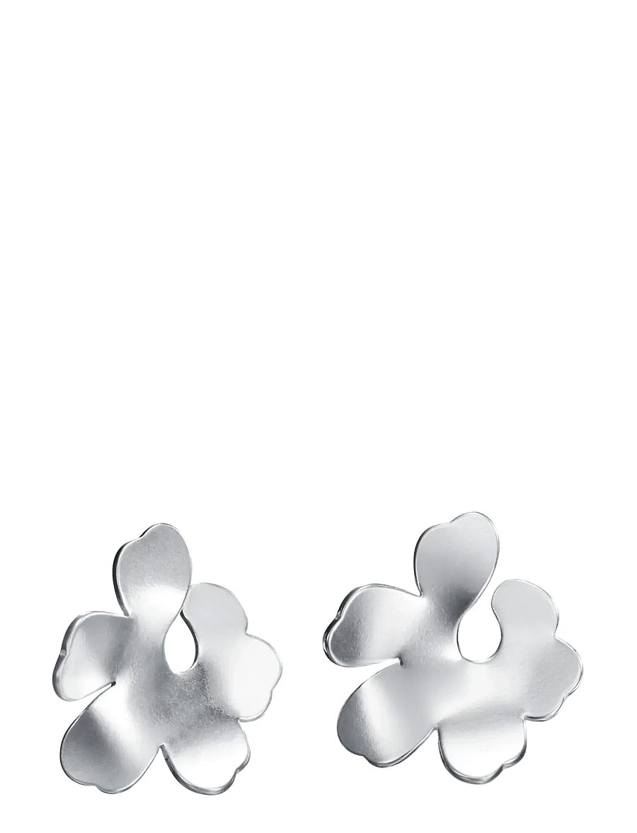 Kalevala - Kalevala x Marimekko Unikko Earrings Miniature - studs örhängen - silver - 1