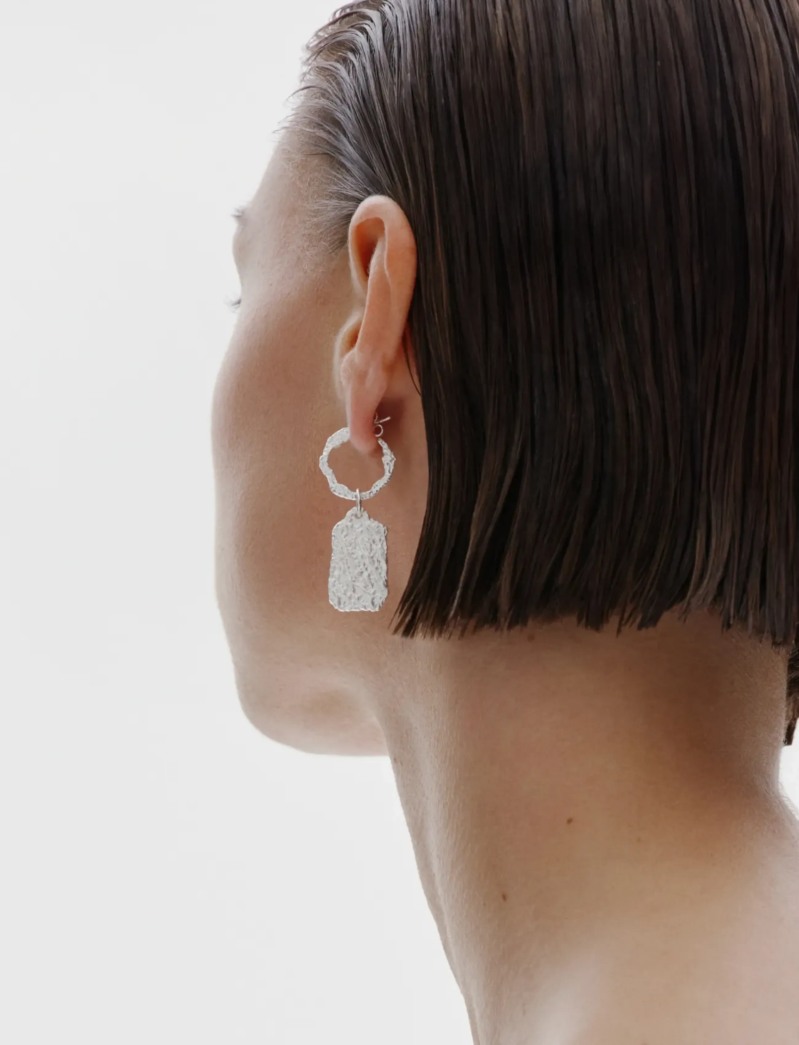 Kalevala Itu Hoop Earrings, One Size, Silber - Studs, Frauen
