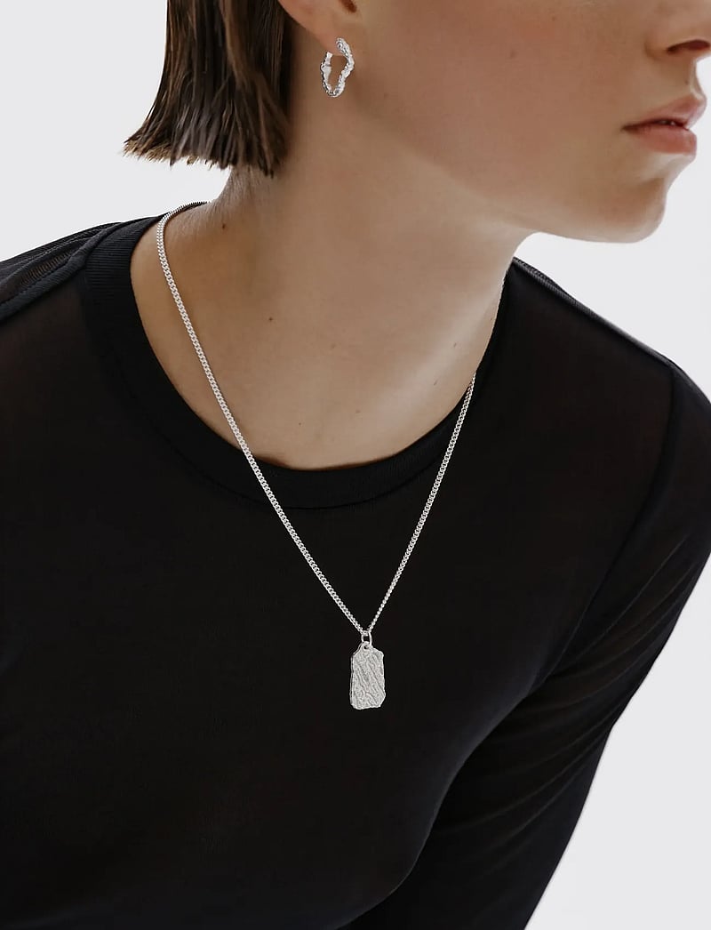 Kalevala - Itu hoop earrings - Ørestikker - silver - 3