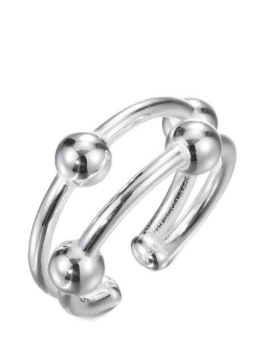 Kalevala - Kehät ear cuff - ohrklemmen - silver - 1