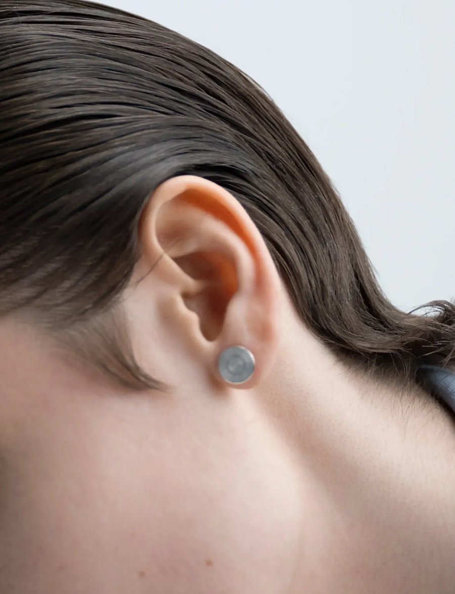 Kalevala - Kosmos Stud Earrings - ohrstecker - silver - 0