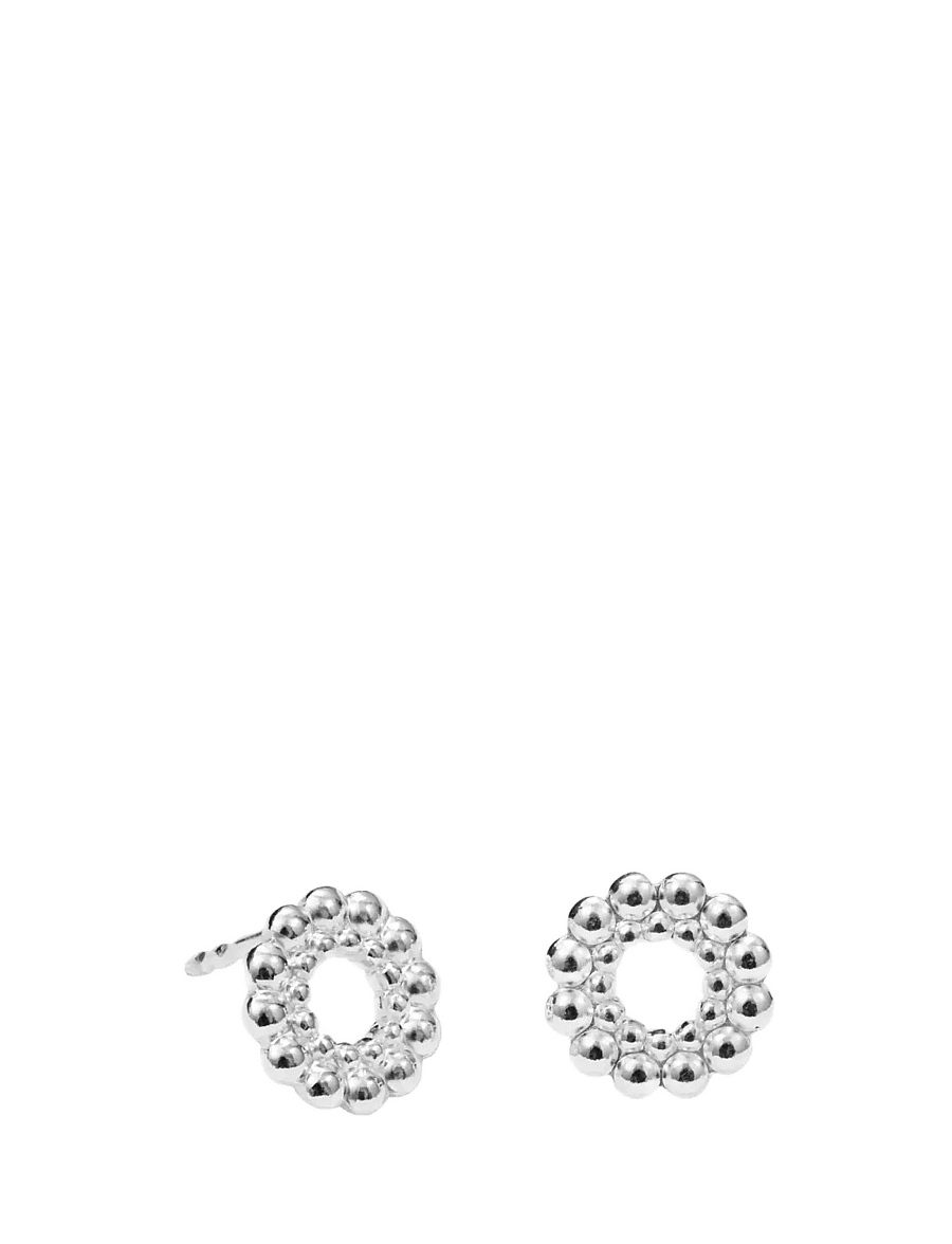 Kalevala - Circle of Light Stud Earrings - nappikorvakorut - silver - 1