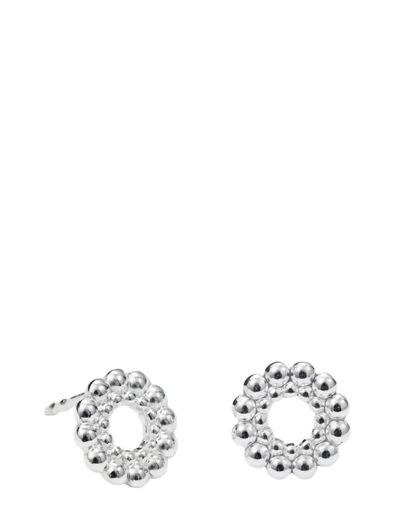 Kalevala - Circle of Light Stud Earrings - nappikorvakorut - silver - 2