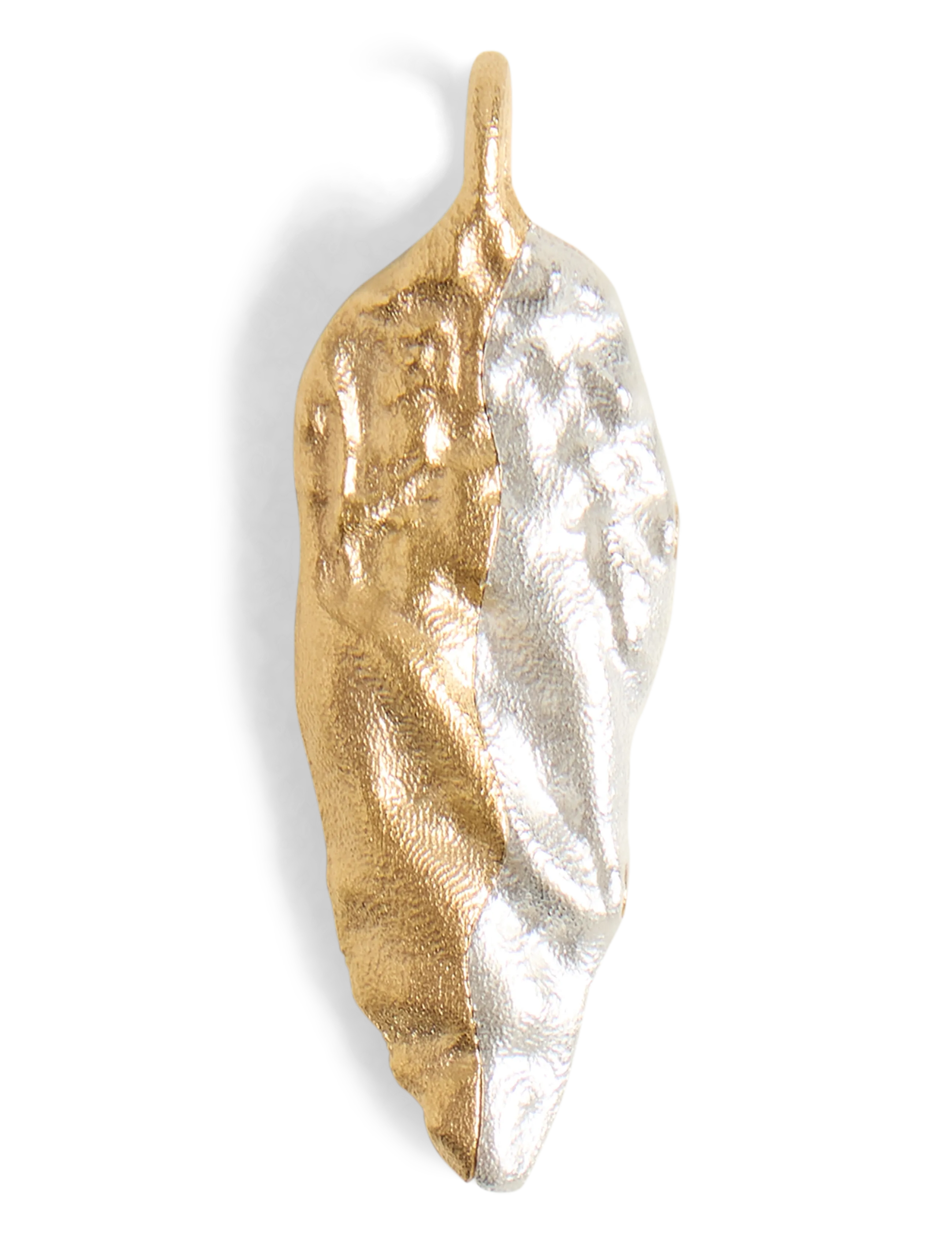 KALEVALA Itu Charm Seed Silber Gold-Plated Patterned - One Size - Damen
