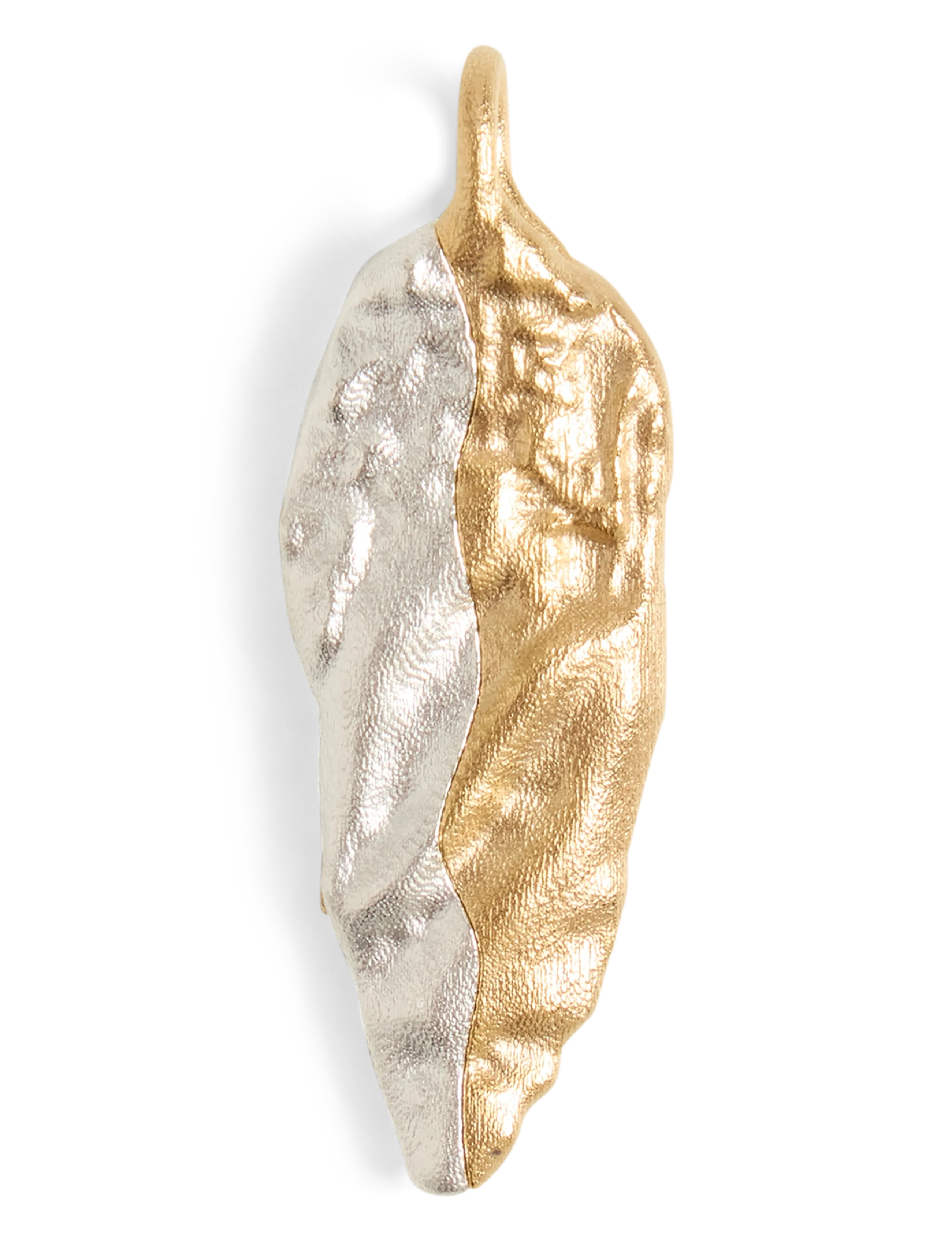 Kalevala - Itu charm seed silver gold-plated - hängande örhängen - gold plated silver - 2