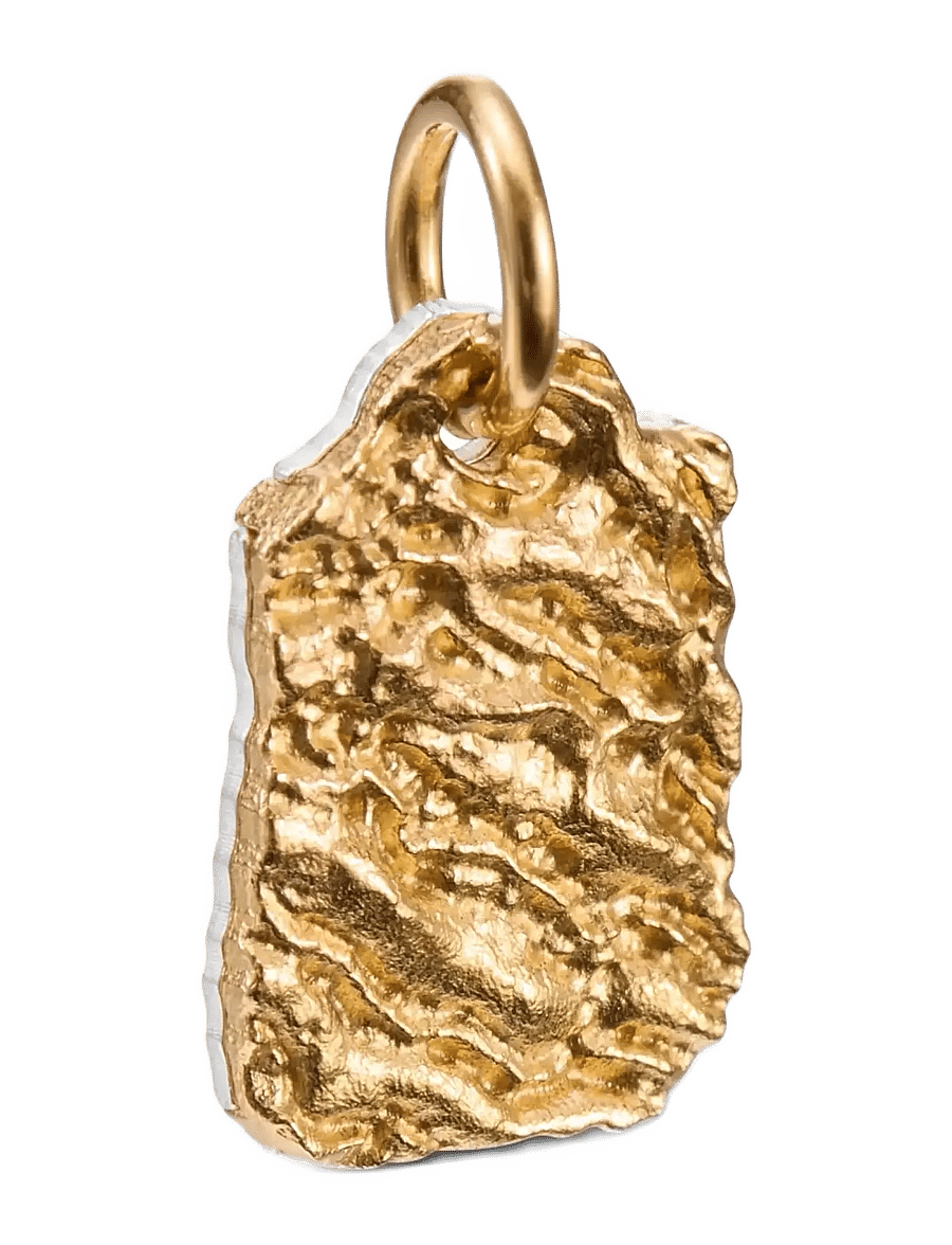 Kalevala - Itu charm engraving silver gold-plated - hängen & berlocker - gold plated silver - 1