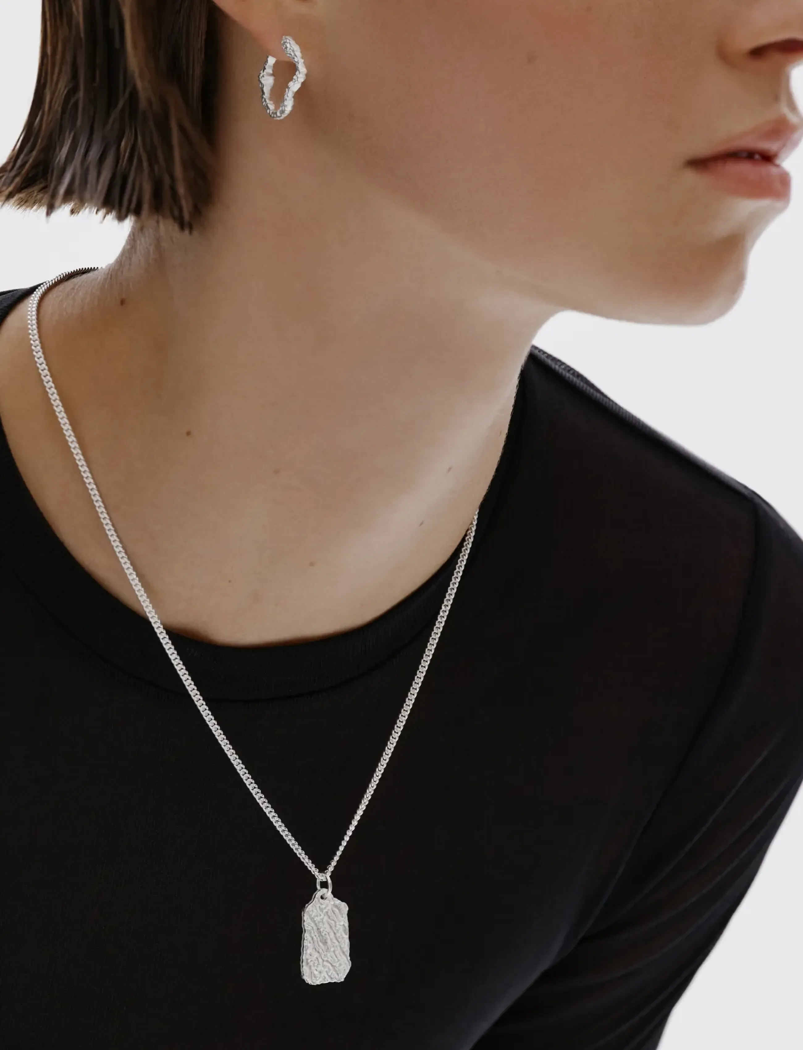 Kalevala - Itu engraving charm - anhänger - silver - 4