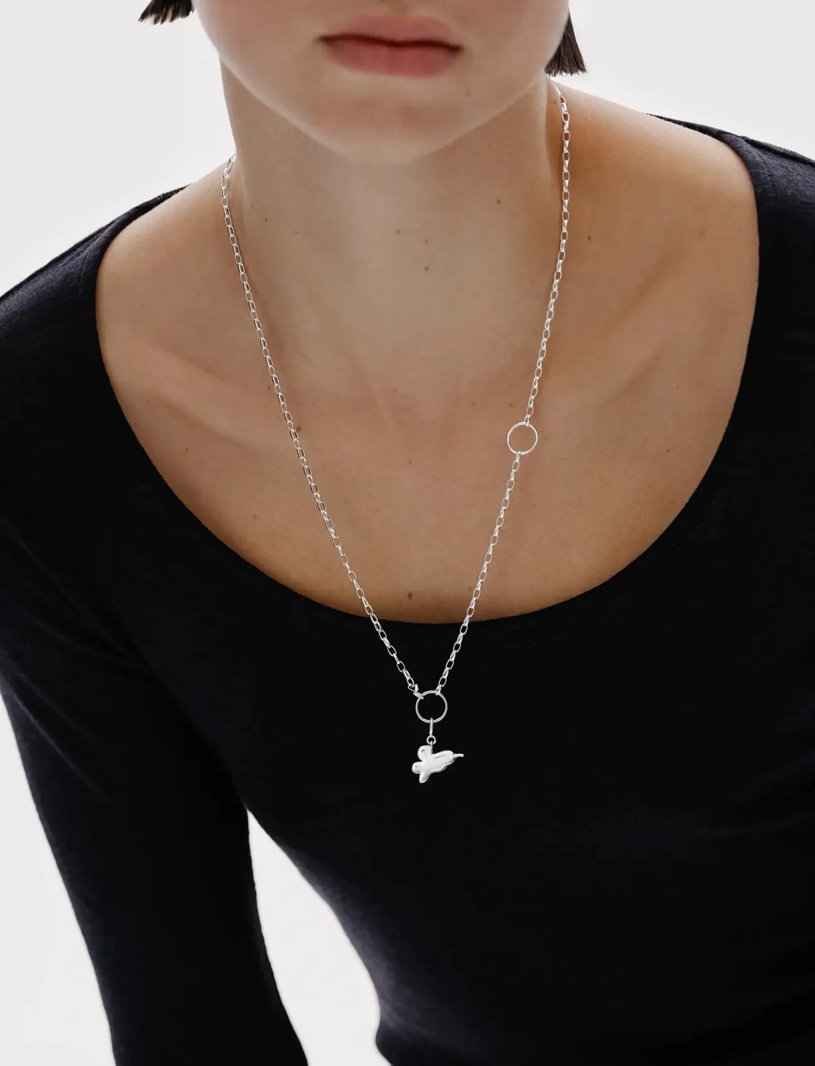 Kalevala - Kalevala x Marimekko Garden Kukasta kukkaan charm - vedhæng - silver - 2