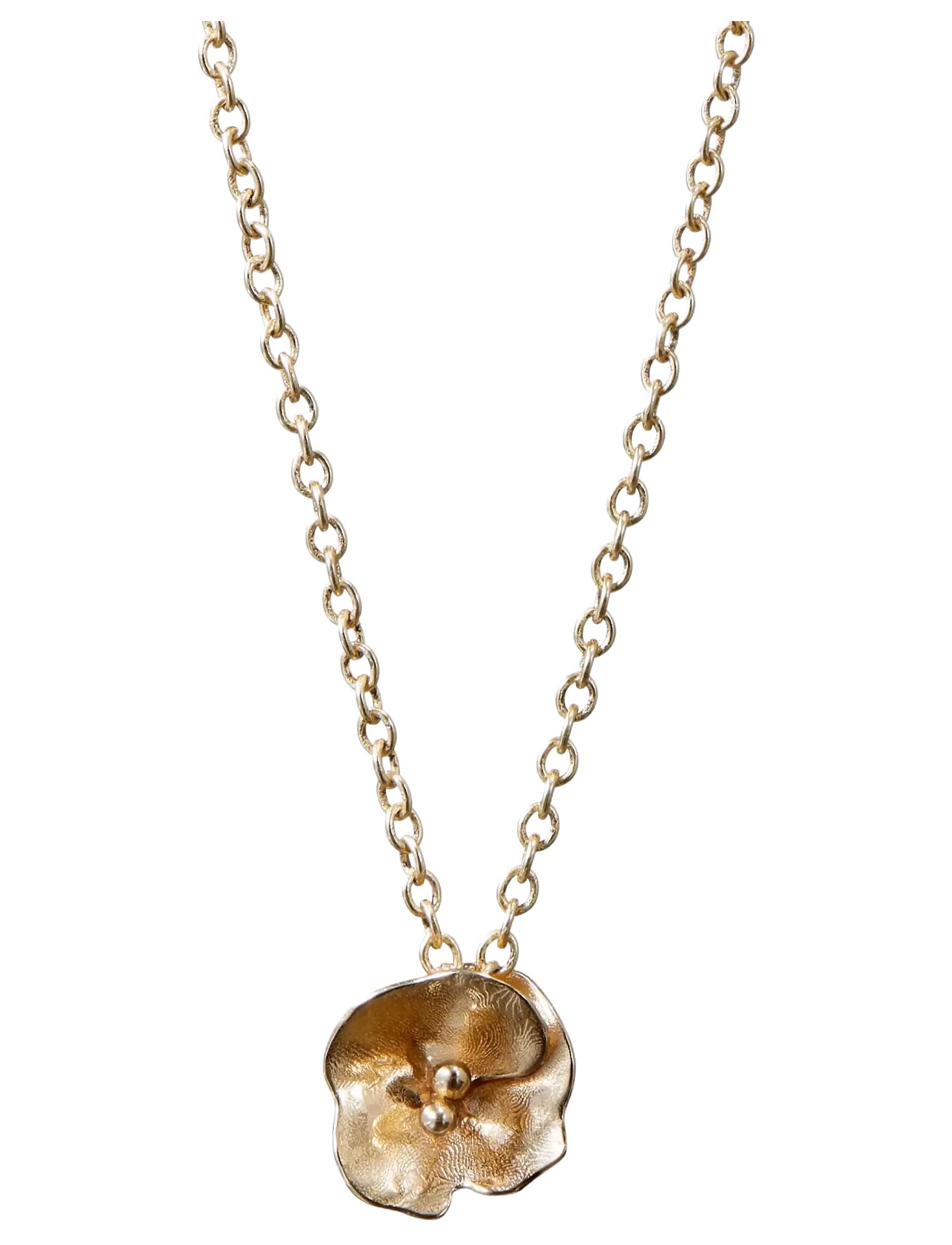 KALEVALA Summer Night Rose Anhänger Gold - One Size - Damen