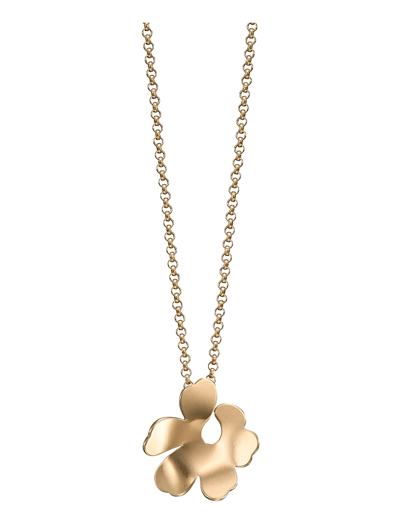 Kalevala - Unikko Pendant Small - kedjehalsband - bronze - 1