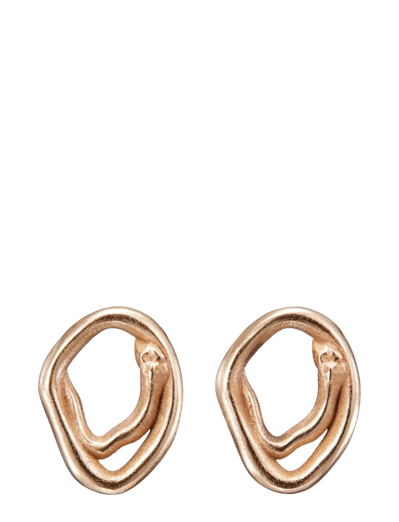 Kalevala Männyt earrings - Kalevala Koru - BRONZE / gold