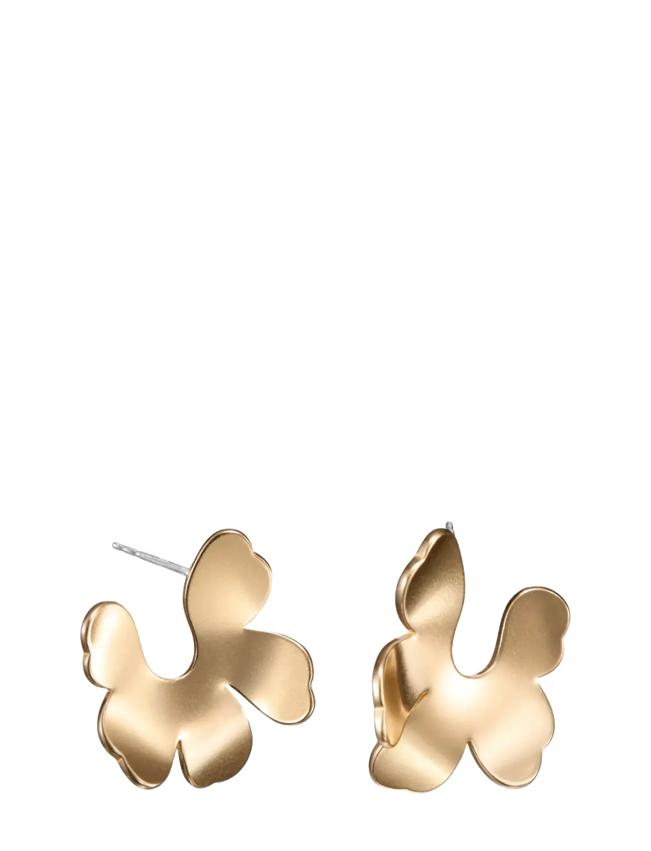 Kalevala Unikko Earrings Small - Asusteet - BRONZE / gold