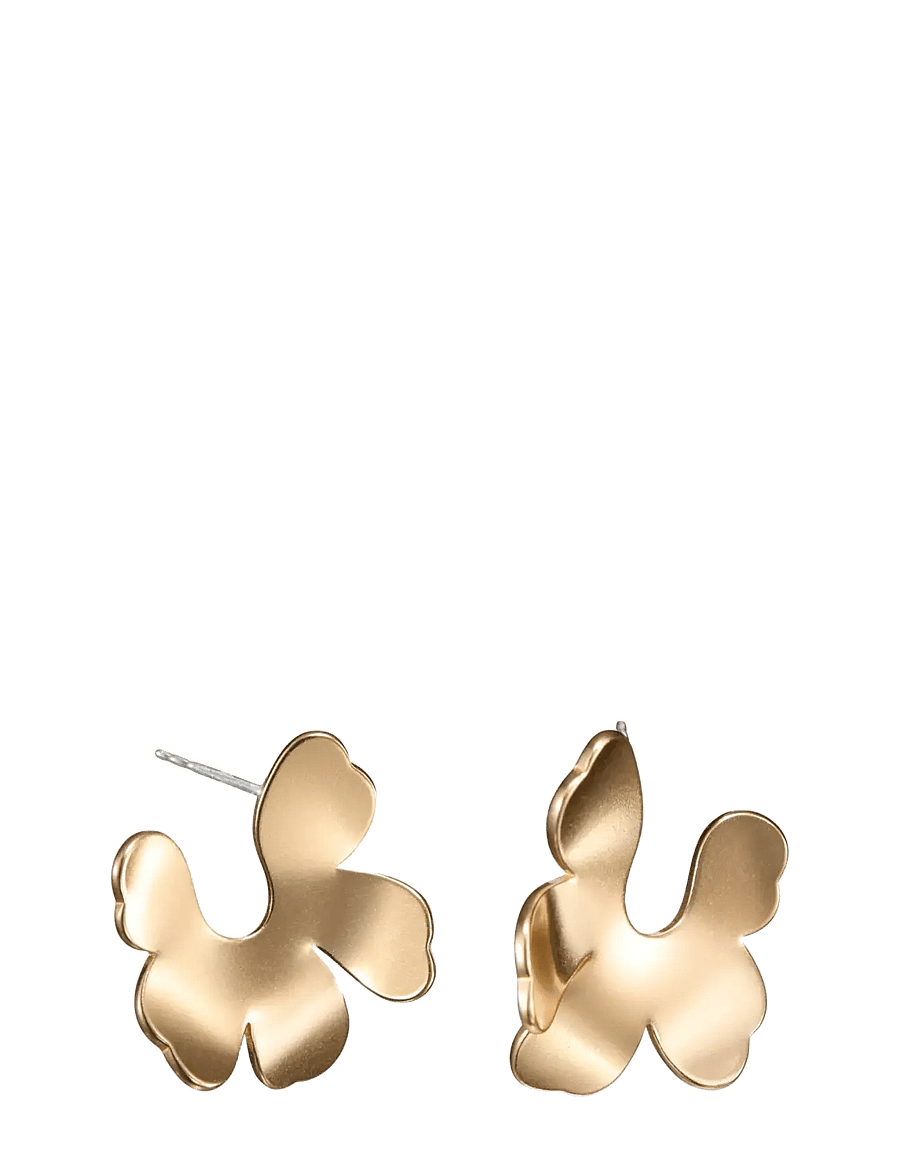 Kalevala - Unikko Earrings Small - nappikorvakorut - bronze - 1