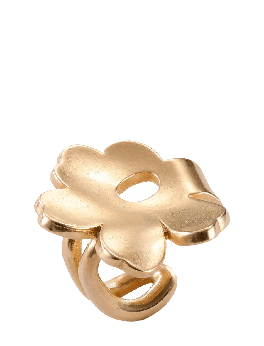 Kalevala - Kalevala x Marimekko Unikko ear cuff - ear cuffs - bronze - 2
