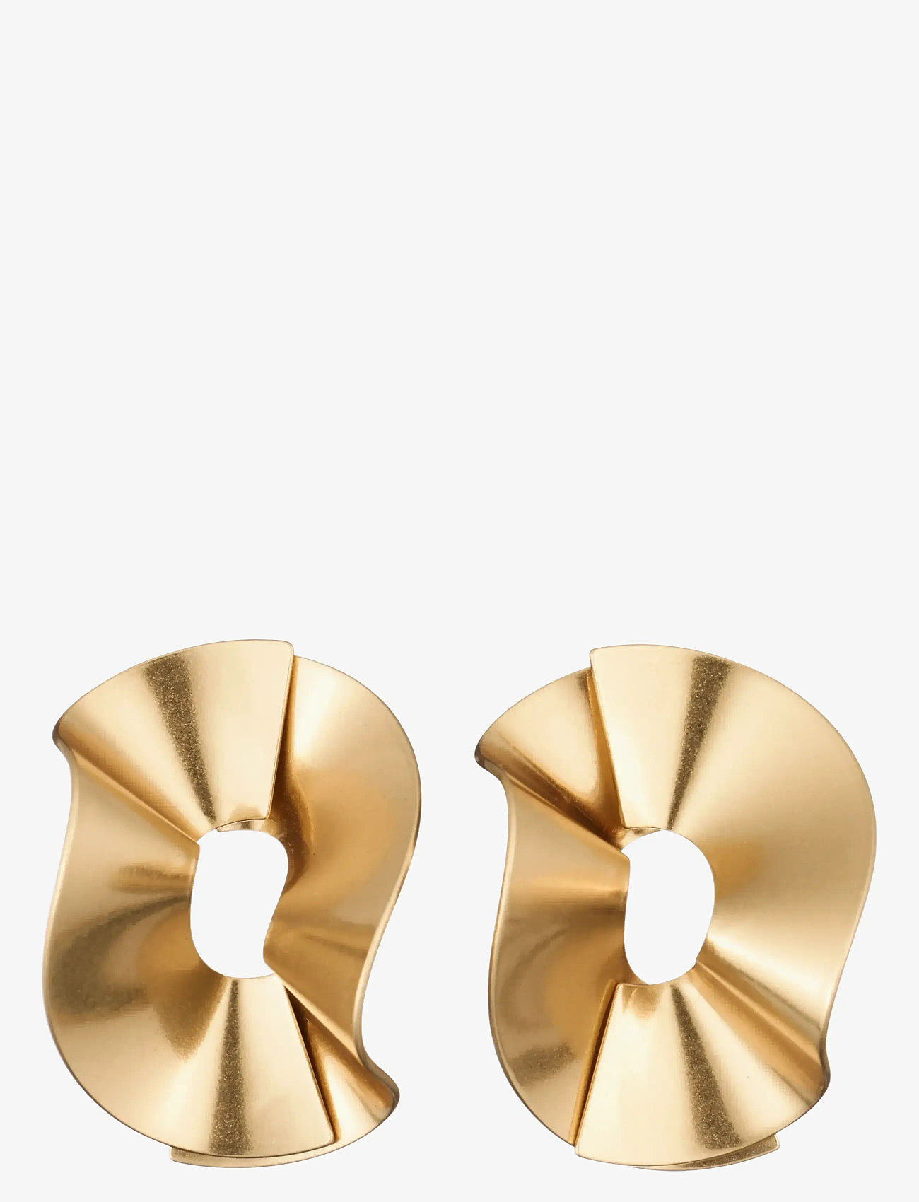 Kalevala - Alluring Earrings round - statement øreringe - bronze - 1