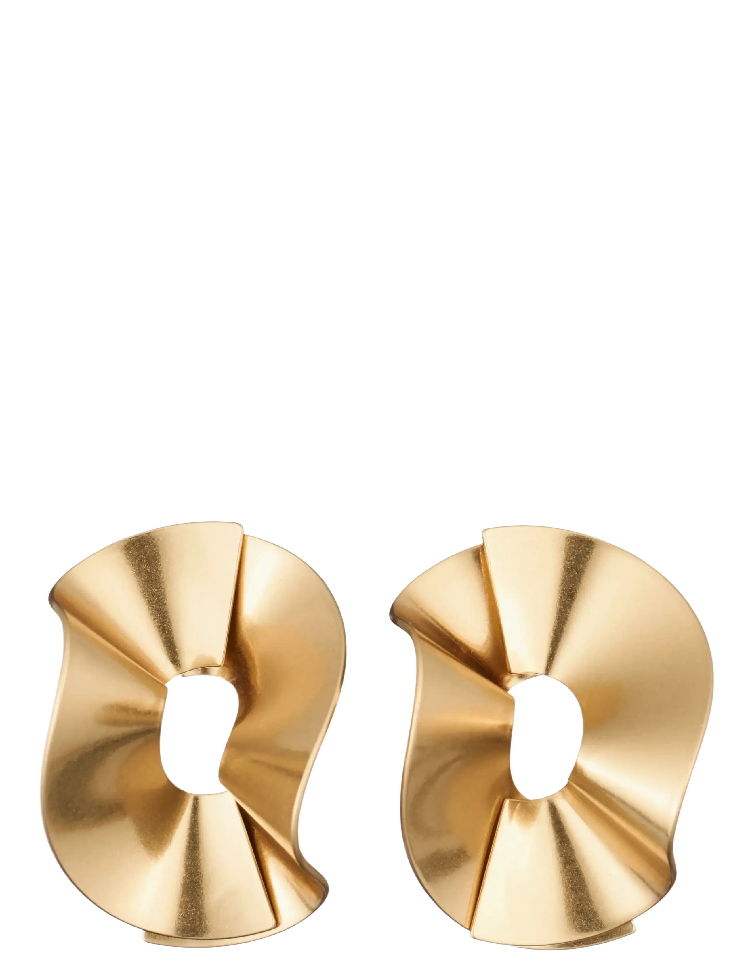 Kalevala Alluring Earrings round - Asusteet - BRONZE / gold