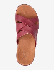 Kamik - CARA CROSS - flat sandals - light burgundy - 3