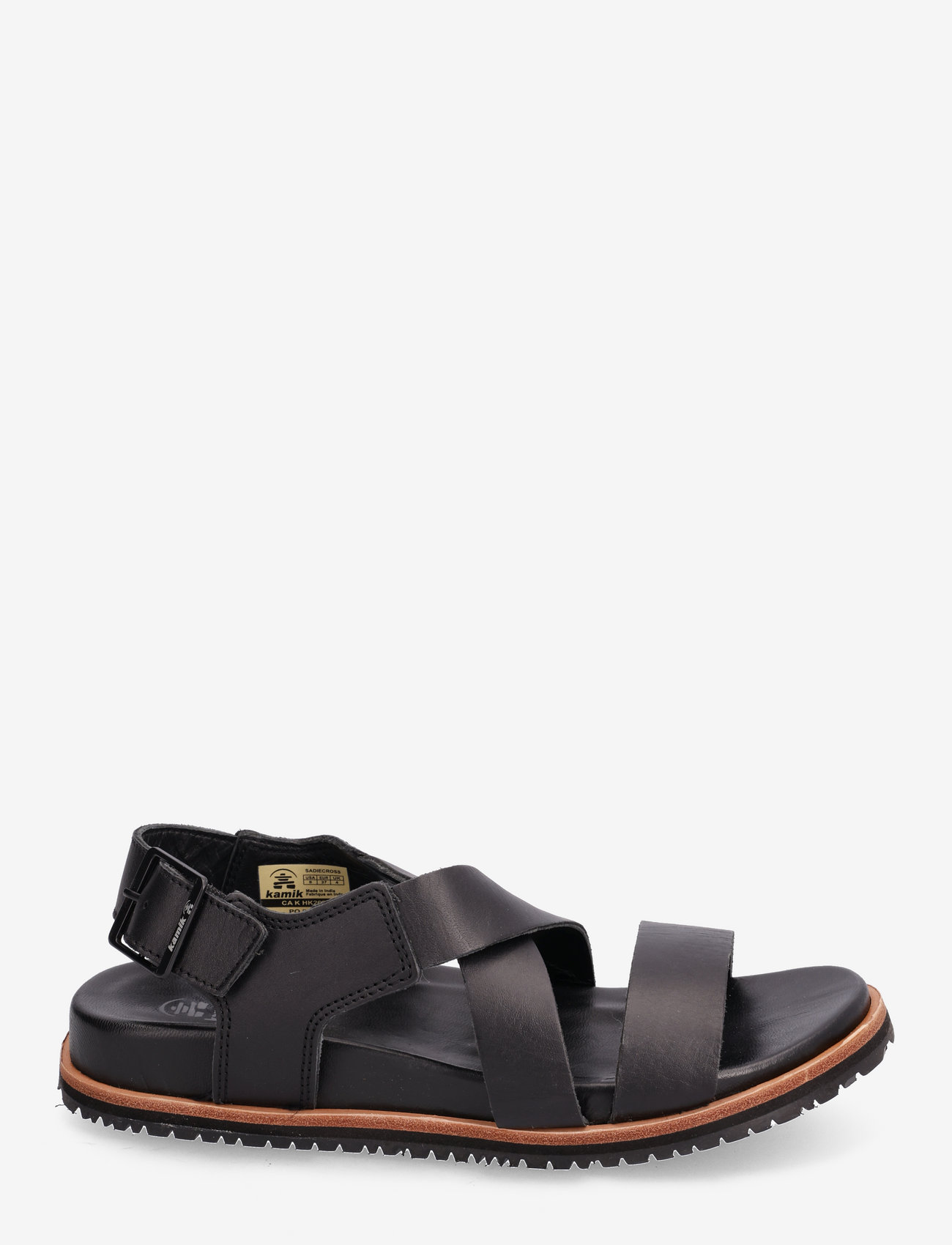 Kamik - SADIE CROSS - flat sandals - black - 1