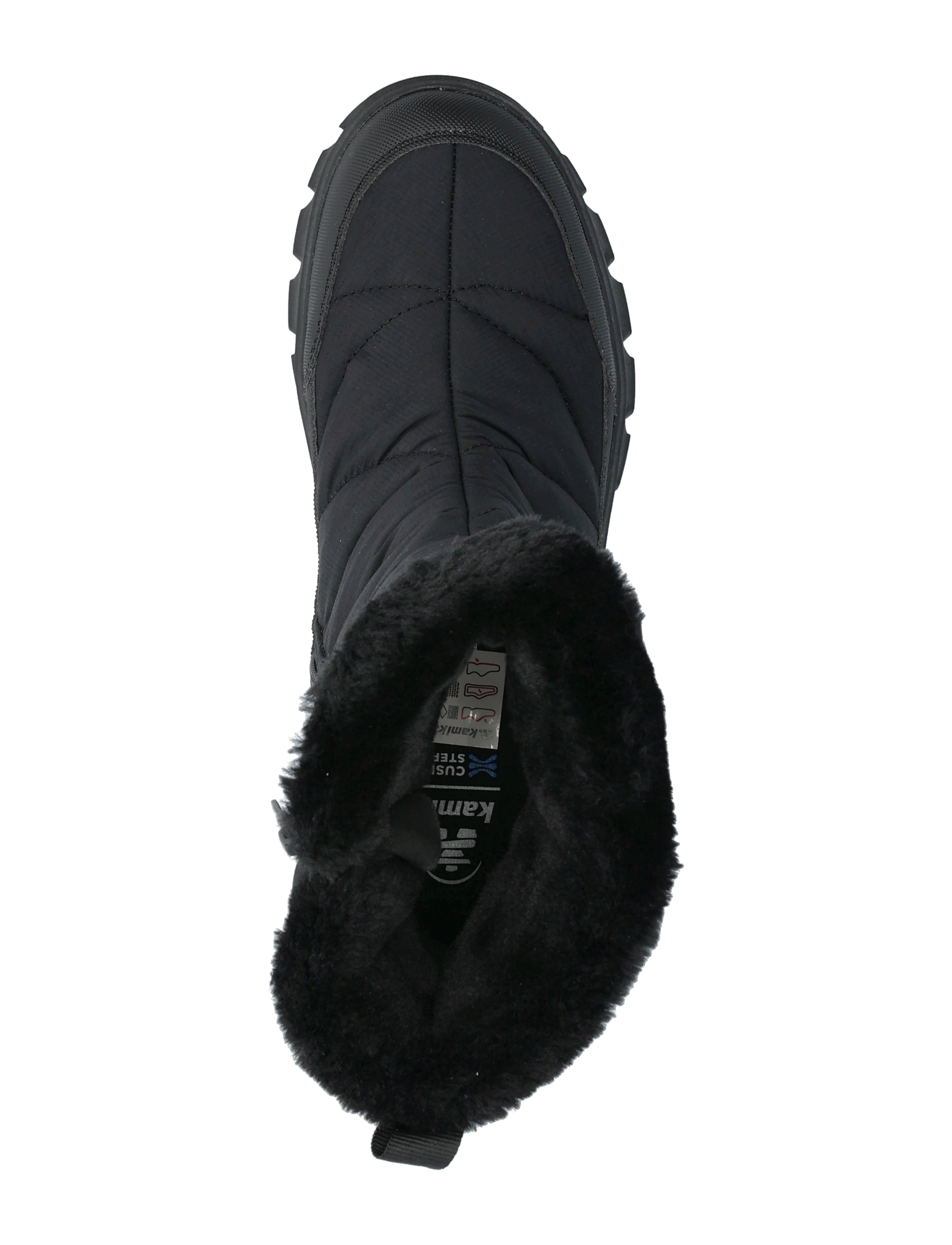 Kamik - SNOWDON ZIP - naisten - black - 3