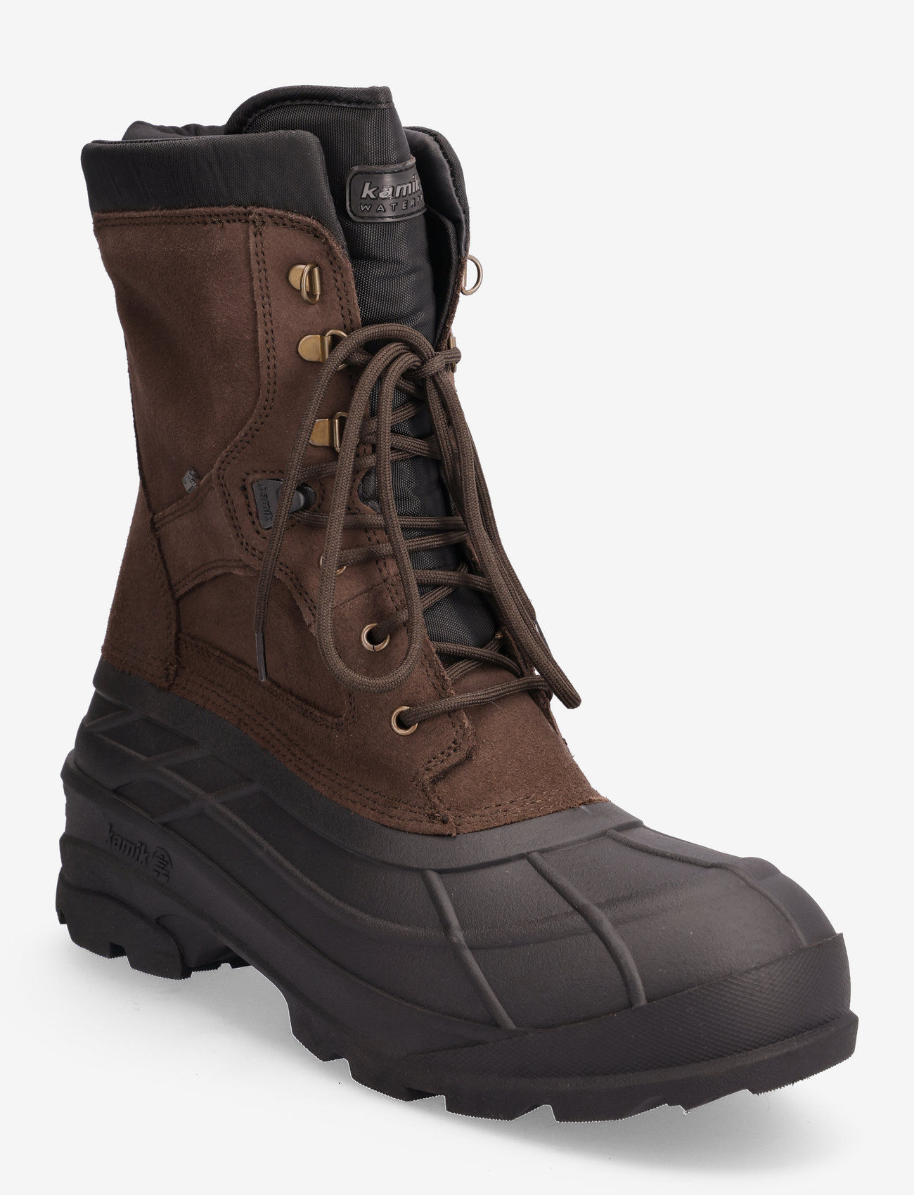 Kamik - NATIONWIDE M - winter boots - dark brownc - 0