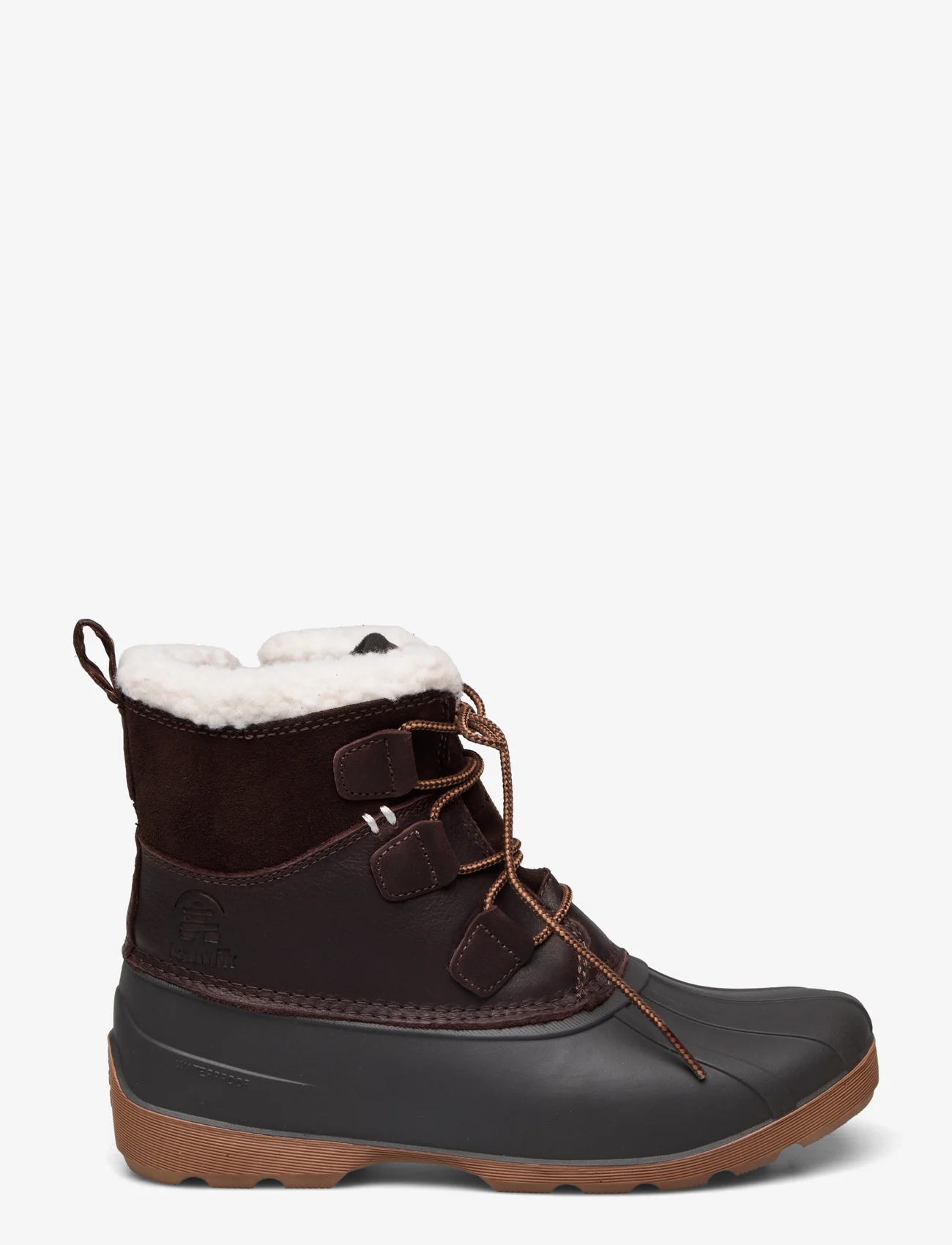 Kamik - SIMONA MID - laced boots - dark brownc - 1