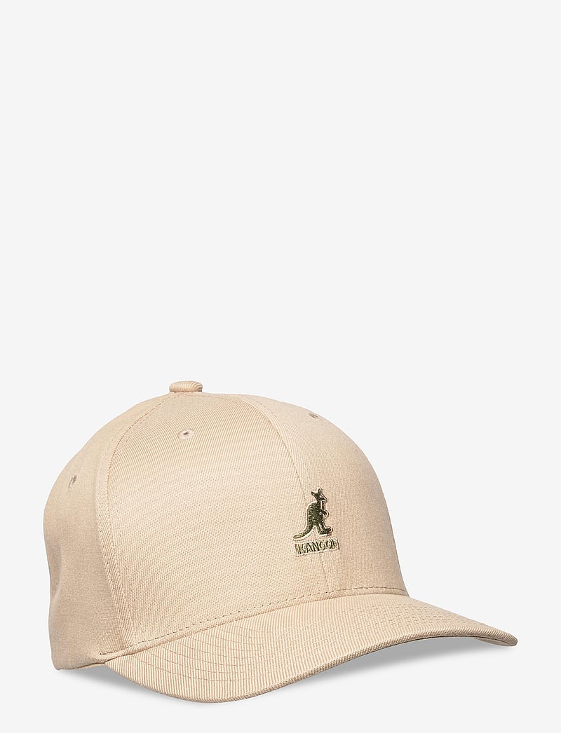 Kangol - KG WOOL FLEXFIT BASEBALL - kasketter - beige - 0