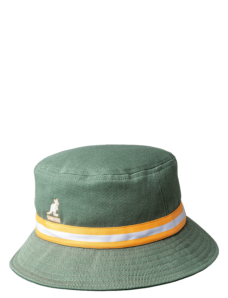 Kangol - KG STRIPE LAHINCH - bøllehatte - oil green - 0