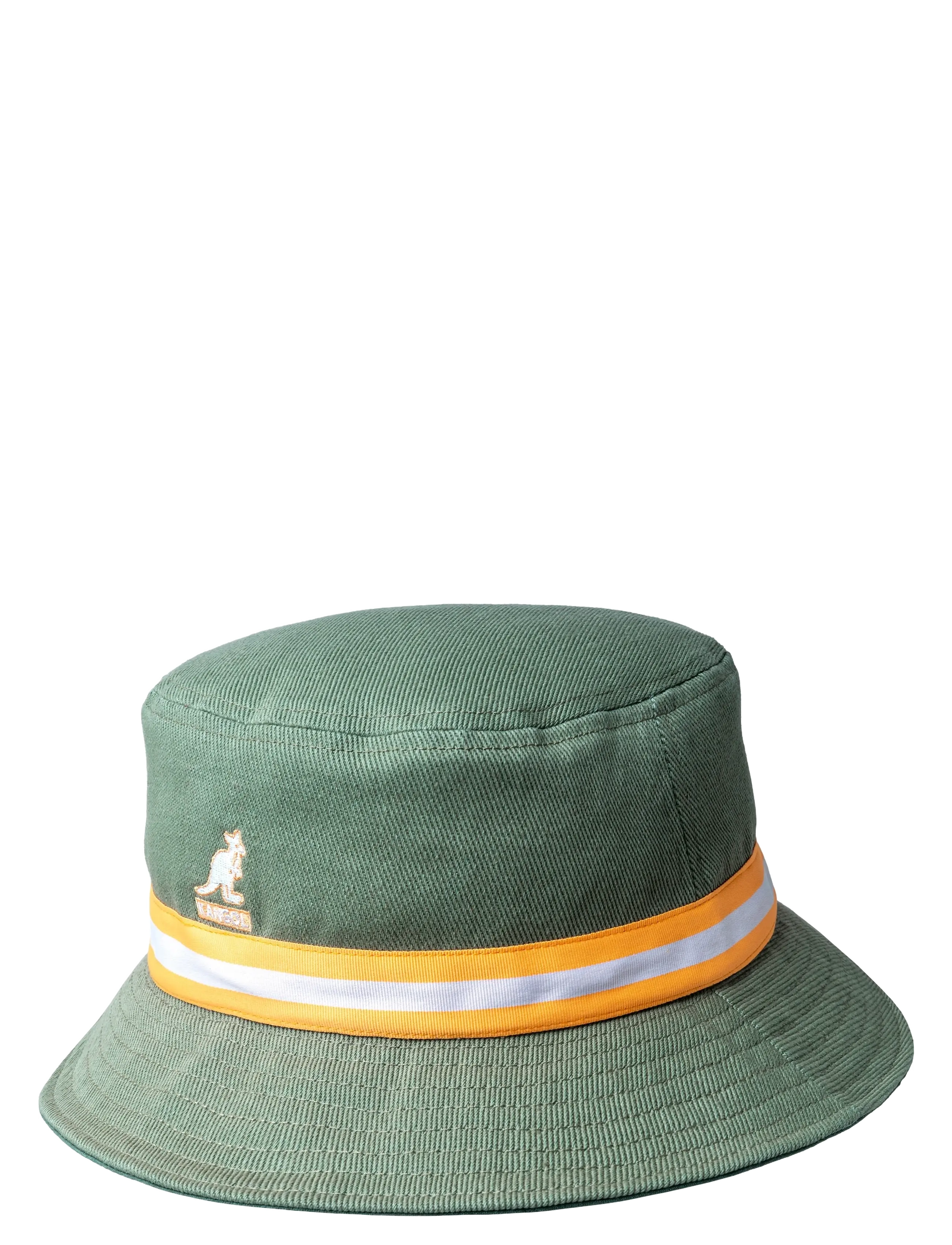 Kangol - KG STRIPE LAHINCH - bucket hats - oil green - 0