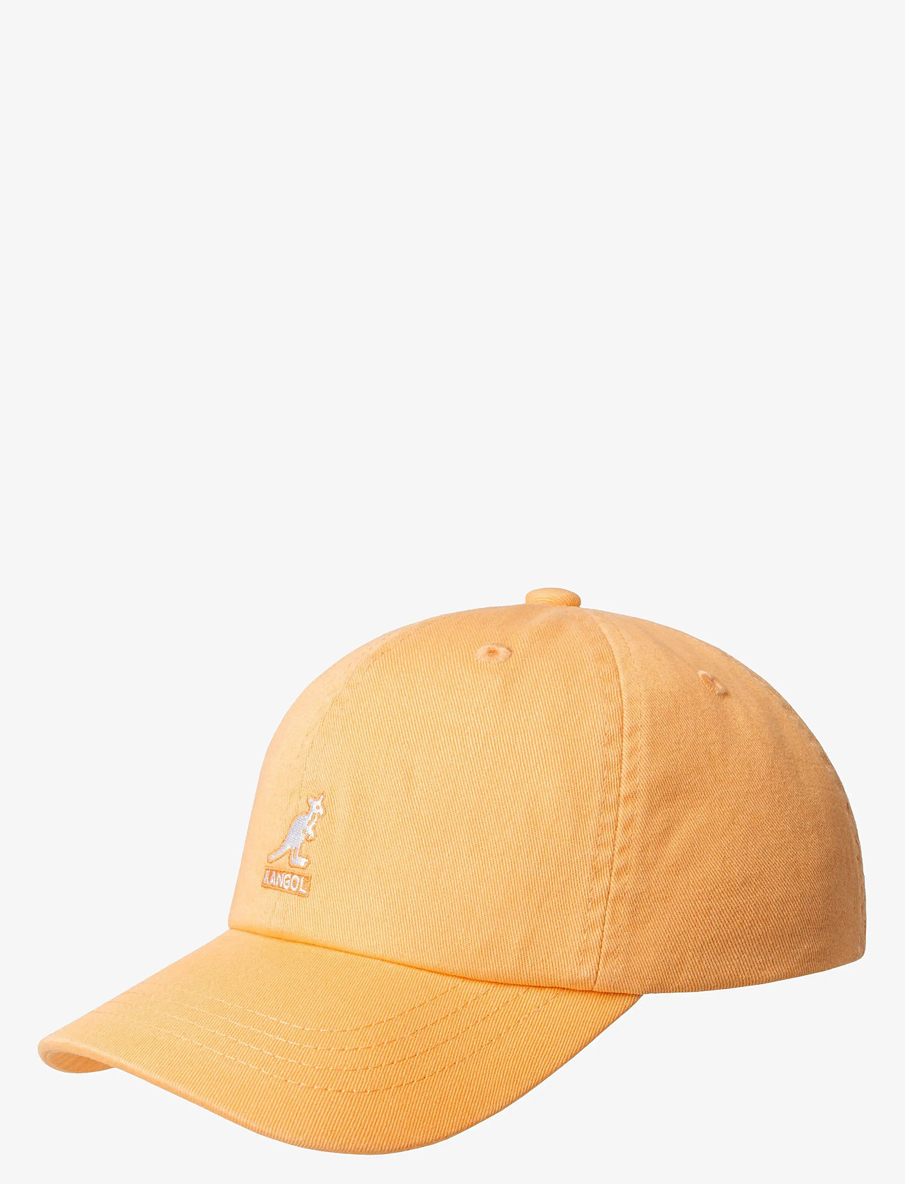 Kangol - KG WASHED BASEBALL - kepsar - papaya-milk - 0