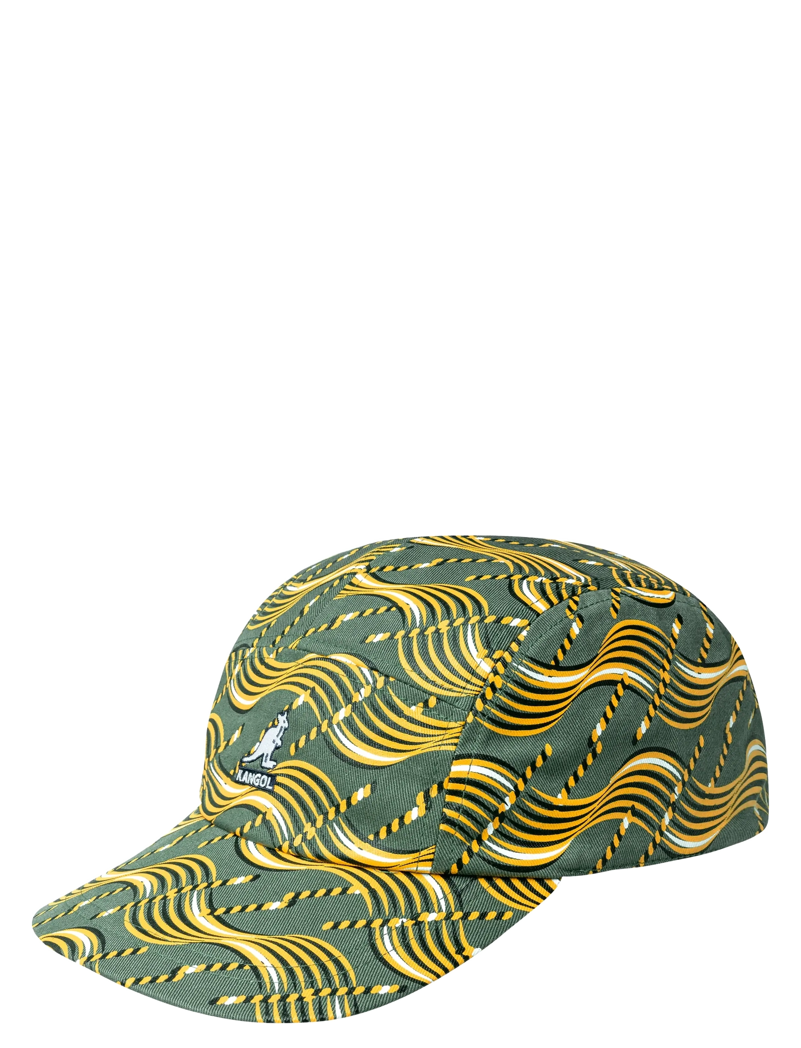Kangol Kg Facewave Rev 5 Panel, Mænd, 5 Panel Kasket, Multi/mønstret, Str: 1 SFM