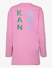 Kangol - KG HARLEM M04 LONG-SLEEVE TEE - pitkähihaiset t-paidat - violet - 1