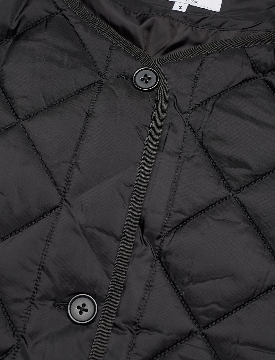 Kangol - KG HANA QUILTED JACKET - vestes de printemps - black-lime - 2