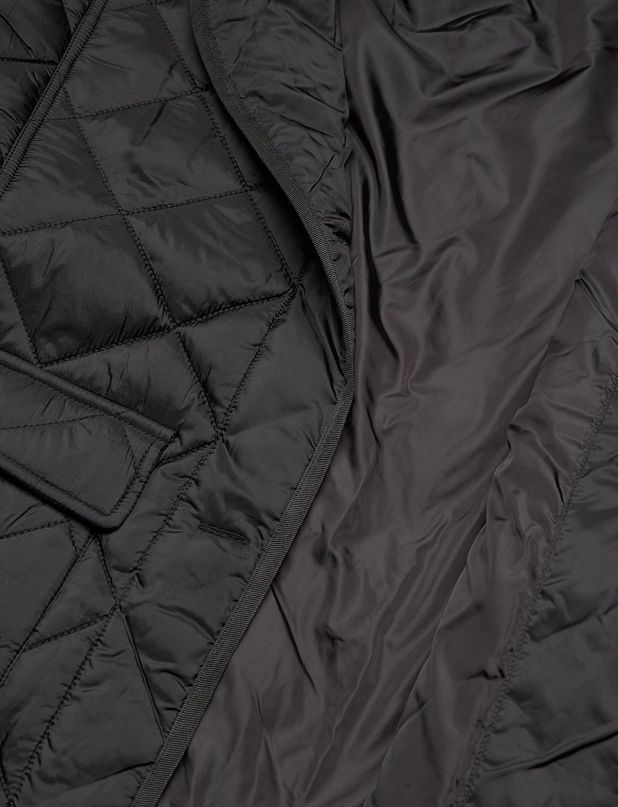 Kangol - KG HANA QUILTED JACKET - vestes de printemps - black-lime - 4