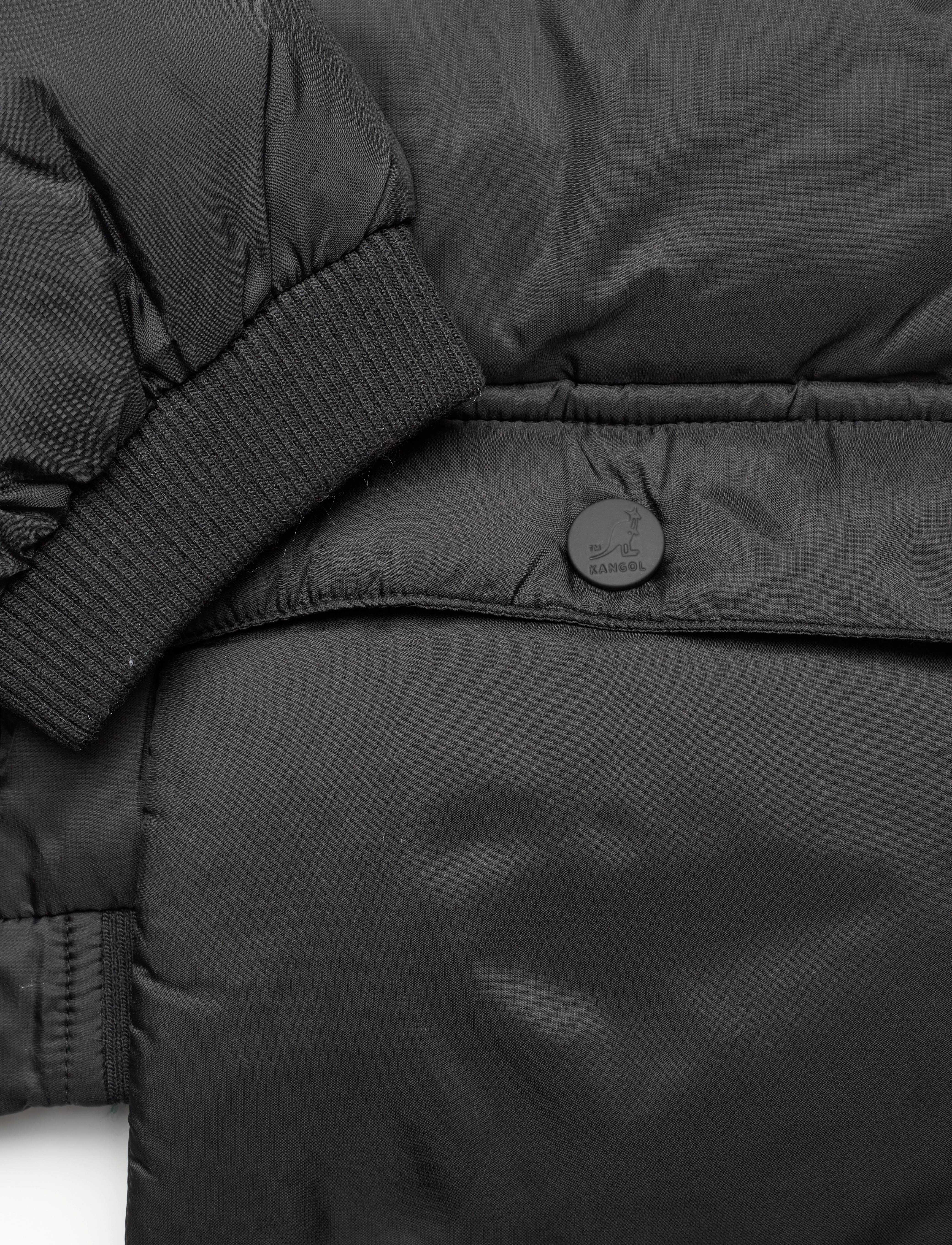 Kangol - KG SAM PUFFER JACKET - dunjakker - faded black - 3