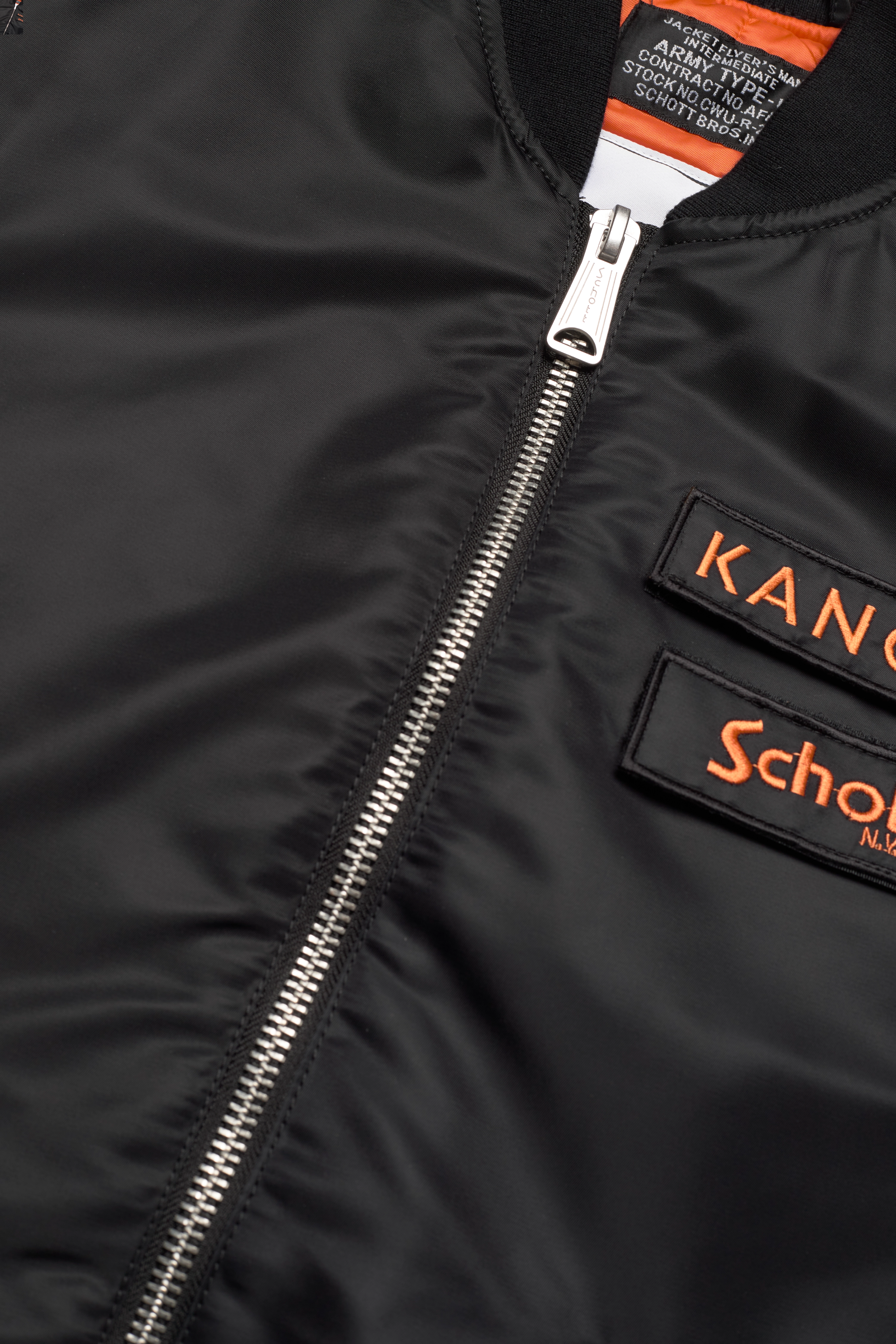 Kangol - KANGOL X SCHOTT - virsdrēbes - black - 2