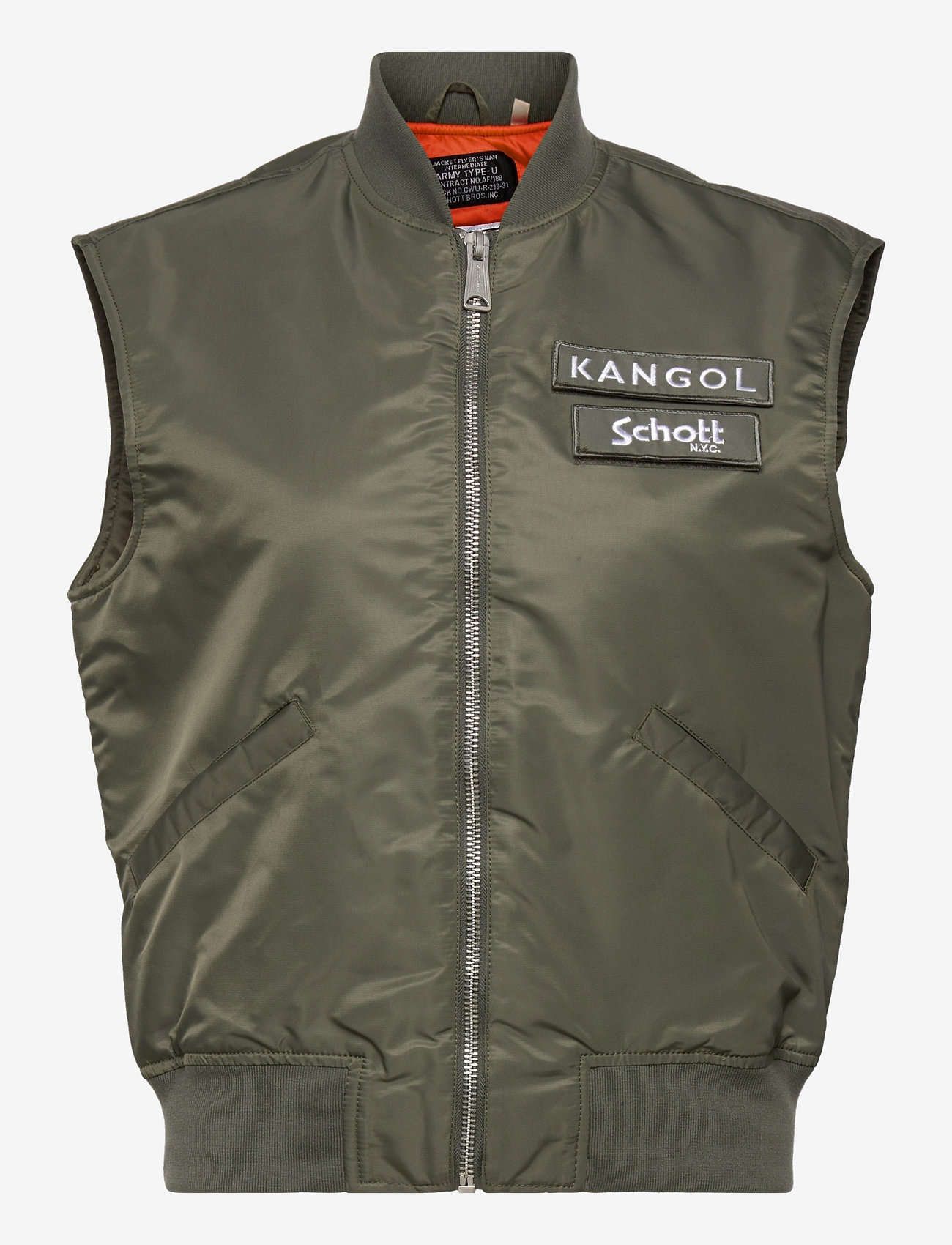 Kangol - KANGOL X SCHOTT - forårsjakker - sage - 0