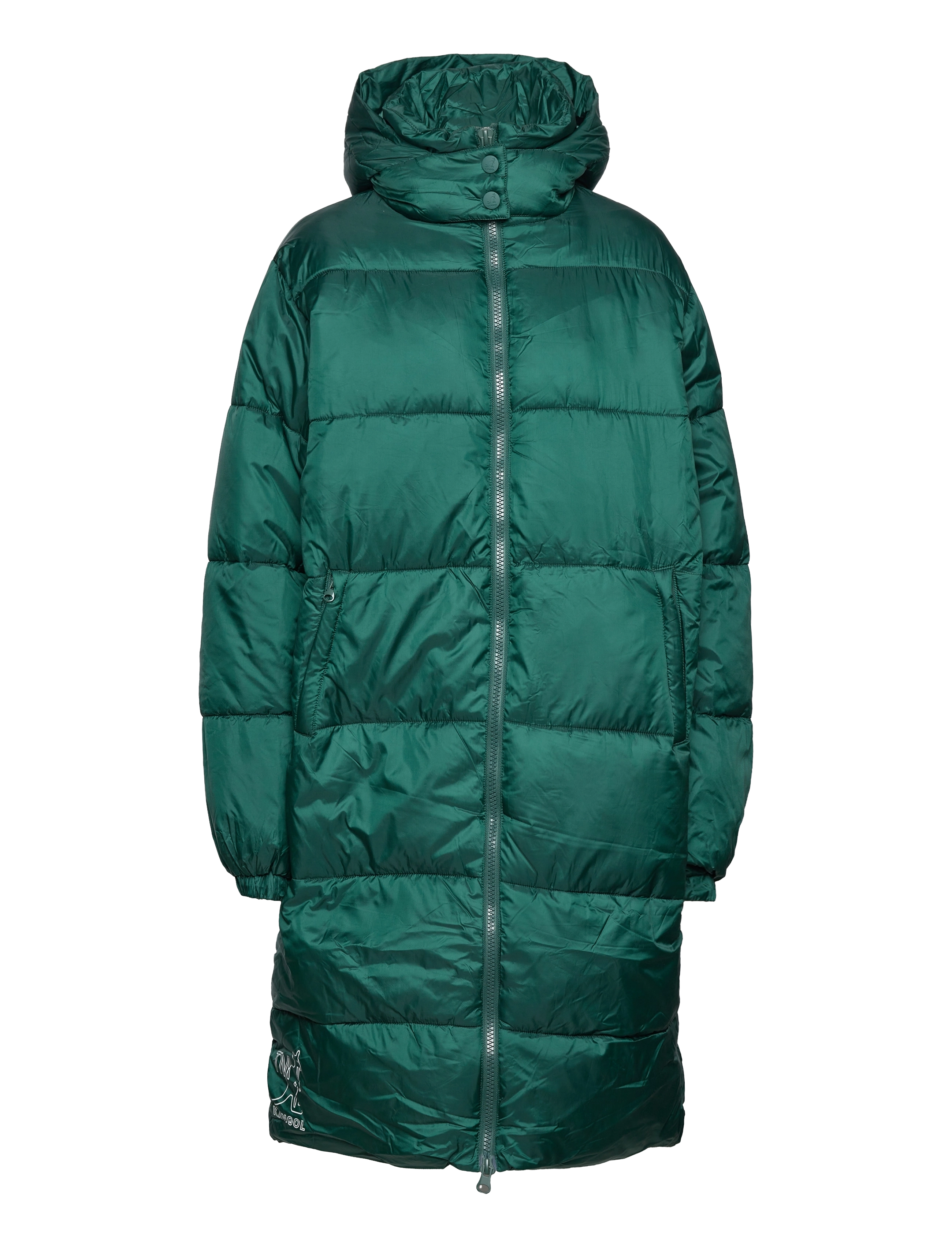 KANGOL Kg Reno Puffer Long Jacke Grün - XS - Damen