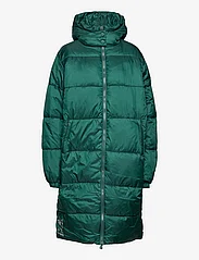 Kangol - KG RENO PUFFER LONG JACKET - winter jackets - teal - 0