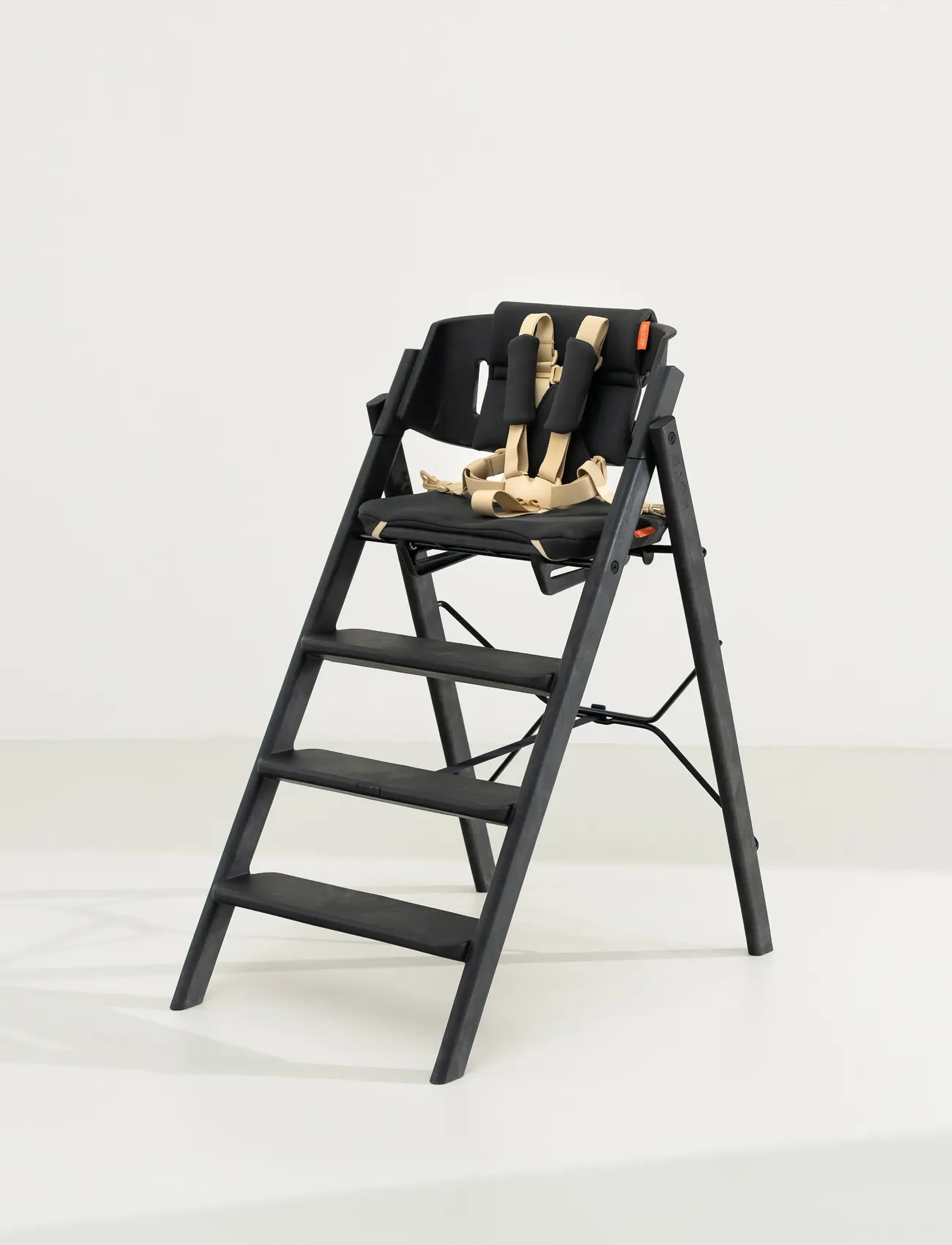 KAOS - KAOS KLAPP® Jr. Harness & Cushion Set Charcoal Black - charcoal black - 3